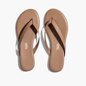 TKEES Foundations Matte Flip Flop Tan Women's 6 sandal shoe